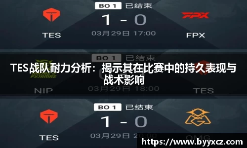 TES战队耐力分析：揭示其在比赛中的持久表现与战术影响